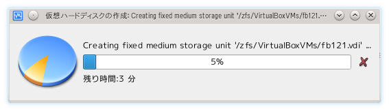 creating virtual harddisk