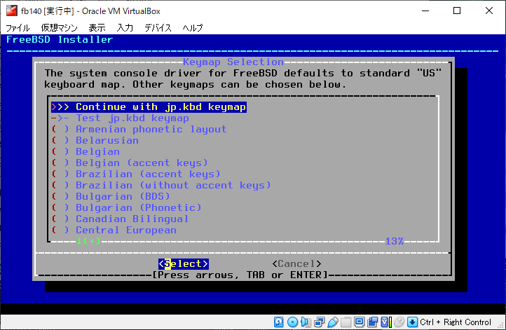 Continue with jp.kbd keymap