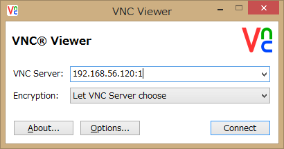 VNC Viewer connecting