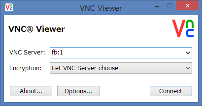 VNC Viewer connecting with host name